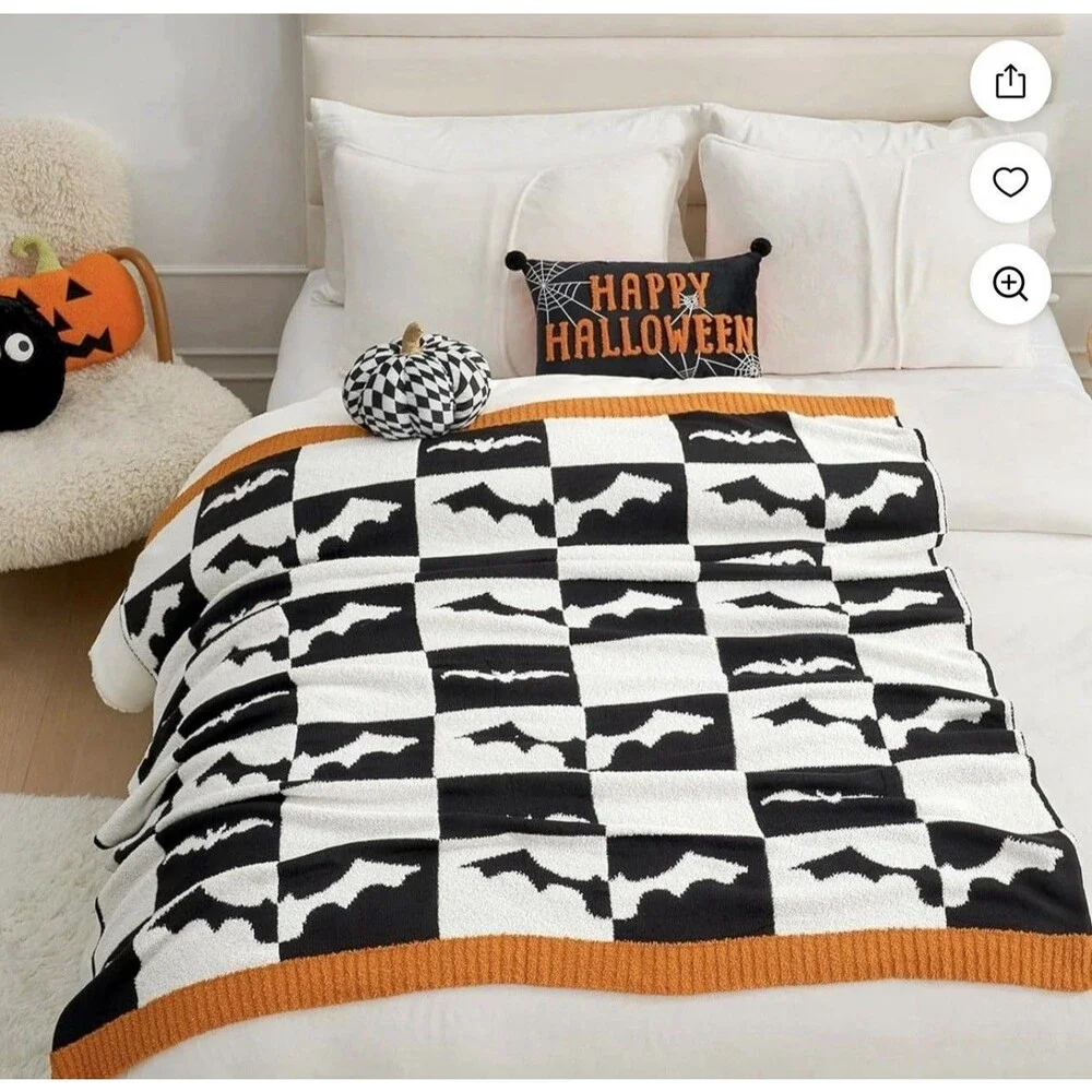 Throw blanket Roll Halloween Throw Blanket 50